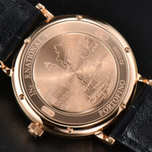 Portofino Automatic 40mm ZF RG Blue Dial RG Marker Black Croc Strap A9019 - Image 13