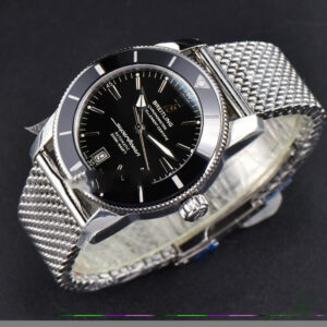 SuperOcean Heritage II GF 42MM Black Dial SS bracelet A2824 - Image 13