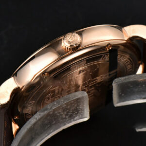 Portofino Automatic 40mm ZF RG White Dial RG Hands Brown Croc Strap A9019 - Image 7