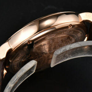 Portofino Automatic 40mm ZF RG White Dial RG Hands Brown Croc Strap A9019 - Image 8