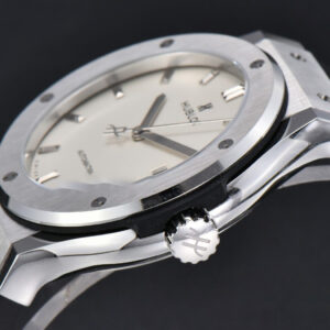Classic Fusion 42mm SS JJ+F White Dial Black Rubber Strap A1110 - Image 22