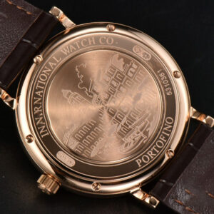 Portofino Automatic 40mm ZF RG White Dial RG Hands Brown Croc Strap A9019 - Image 14