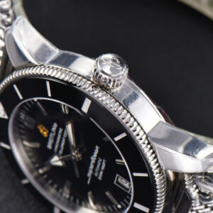SuperOcean Heritage II GF 42MM Black Dial SS bracelet A2824 - Image 20