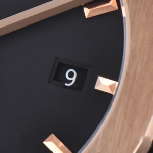 Classic Fusion 42mm RG/SS JJ+F Black Dial Black Rubber Strap A1110 - Image 15