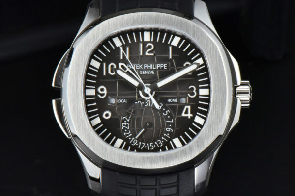 Aquanaut GMT 5164A 41mm ZF Black Dial Rubber Strap 9015