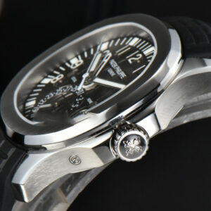 Aquanaut GMT 5164A 41mm ZF Black Dial Rubber Strap 9015 - Image 2