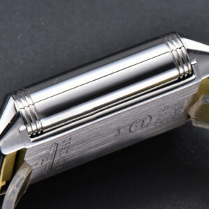 Master Reverso Tribute Small Seconds MGF 30x47MM White Circle Dial Black Leather Strap A854A - Image 2