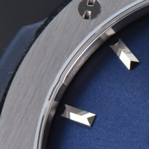 Classic Fusion 42mm SS JJ+F Blue Dial Blue Leather Strap A1110 - Image 3