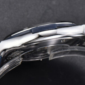 Classic Fusion 42mm SS JJ+F Blue Dial Blue Leather Strap A1110 - Image 12