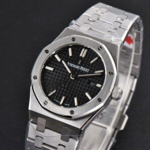Royal Oak Ladies 33mm 8F Black Dial SS Bracelet Swiss Quartz - Image 5