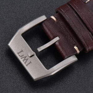 Mark XVIII IWC327006 V7F 40MM Black Dial Brown Leather Strap V7F A2892 - Image 11