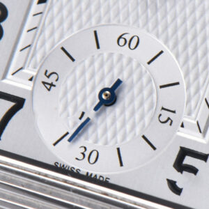 Master Reverso Tribute Small Seconds MGF 30x47MM White Circle Dial Black Leather Strap A854A - Image 16