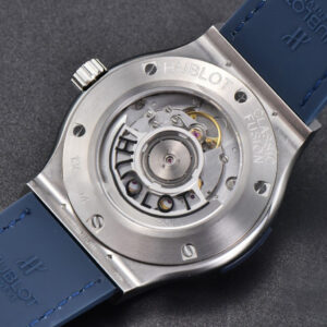 Classic Fusion 42mm SS JJ+F Blue Dial Blue Leather Strap A1110 - Image 21