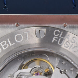 Classic Fusion 42mm SS JJ+F Blue Dial Blue Leather Strap A1110 - Image 22