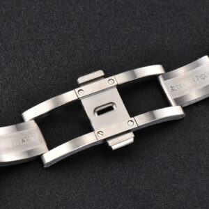 Royal Oak Ladies 33mm 8F Diamond Black Dial SS Bracelet Swiss Quartz - Image 6