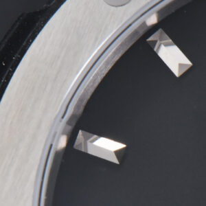 Classic Fusion 42mm SS JJ+F Black Dial Black Leather Strap A1110 - Image 3