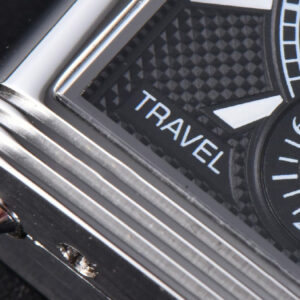 Master Reverso Tribute Small Seconds MGF 30x47MM White Circle Dial Black Leather Strap A854A - Image 27