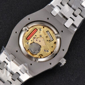 Royal Oak Ladies 33mm 8F Diamond Black Dial SS Bracelet Swiss Quartz - Image 16