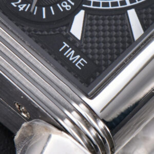 Master Reverso Tribute Small Seconds MGF 30x47MM White Circle Dial Black Leather Strap A854A - Image 29