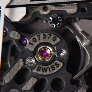 RM035-02 Real NTPT ZF Skeleton Dial on Red Rubber Strap NH05A V5 - Image 3