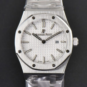 Royal Oak Ladies 33mm 8F White Dial SS Bracelet Swiss Quartz