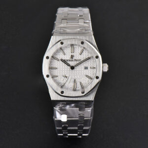 Royal Oak Ladies 33mm 8F White Dial SS Bracelet Swiss Quartz - Image 18
