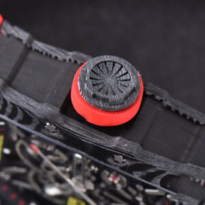 RM035-02 Real NTPT ZF Skeleton Dial on Red Rubber Strap NH05A V5 - Image 7