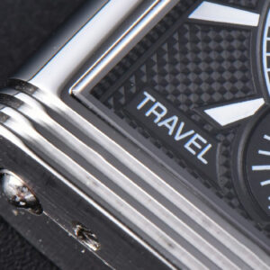 Master Reverso Tribute Small Seconds MGF 30x47MM White Square Dial Black Leather Strap A854A - Image 27