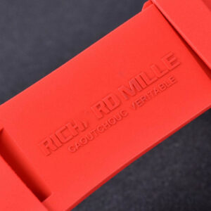RM035-02 Real NTPT ZF Skeleton Dial on Red Rubber Strap NH05A V5 - Image 12