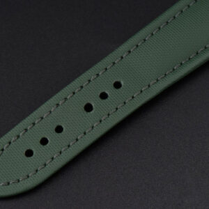 Fifty Fathoms Bathyscaphe 43mm GF Ceramic Green Dial Green Sail-Canvas Strap A1315 - Image 12