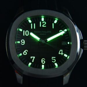 Aquanaut 5167 40mm 3KF Black Dial Black Rubber Strap A324 - Image 19