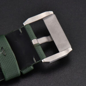 Fifty Fathoms Bathyscaphe 43mm GF Ceramic Green Dial Green Sail-Canvas Strap A1315 - Image 14