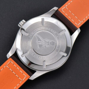 Mark XVIII IWC327010 V7F 40MM Blue Dial Brown Leather Strap V7F A2892 - Image 4