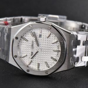 Royal Oak Ladies 33mm 8F White Dial SS Bracelet Swiss Quartz - Image 29