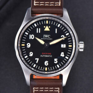 Mark XVIII IW327010 MKSF 40MM Blue Dial Le Petit Prince Brown Leather Strap 9015