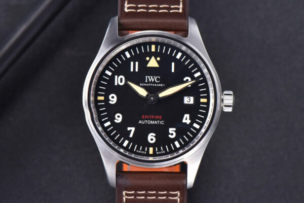 Mark XVIII IW327010 MKSF 40MM Blue Dial Le Petit Prince Brown Leather Strap 9015