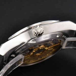 Overseas 4500V 41mm ZF White Dial Black Rubber Strap A5100 - Image 10