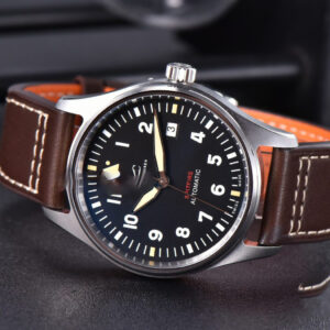 Mark XVIII IW327010 MKSF 40MM Blue Dial Le Petit Prince Brown Leather Strap 9015 - Image 10