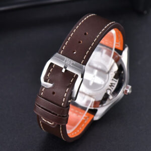 Mark XVIII IW327010 MKSF 40MM Blue Dial Le Petit Prince Brown Leather Strap 9015 - Image 11