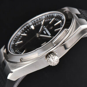 Overseas 4500V 41mm ZF Black Dial Black Rubber Strap A5100 - Image 9