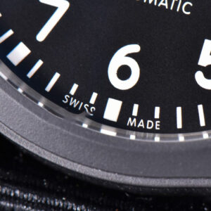 Pilot Top Gun IW326901 MKSF 41MM Black Nylon Strap 9015 - Image 4