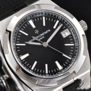 Overseas 4500V 41mm ZF Black Dial Black Rubber Strap A5100 - Image 10