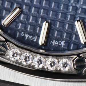 Royal Oak Ladies 33mm 8F Diamond Blue Dial SS Bracelet Swiss Quartz - Image 23