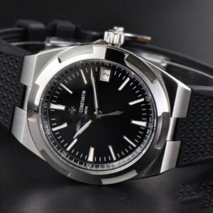 Overseas 4500V 41mm ZF Black Dial Black Rubber Strap A5100 - Image 12