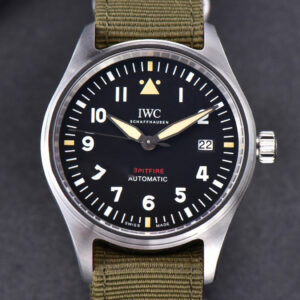 Mark XVIII IW326801 MKSF 40MM Black Dial Green Nato Strap 9015