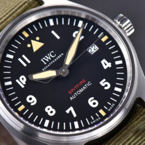 Mark XVIII IW326801 MKSF 40MM Black Dial Green Nato Strap 9015 - Image 6