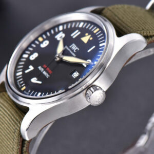 Mark XVIII IW326801 MKSF 40MM Black Dial Green Nato Strap 9015 - Image 7