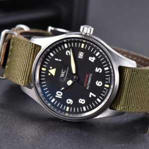 Mark XVIII IW326801 MKSF 40MM Black Dial Green Nato Strap 9015 - Image 10