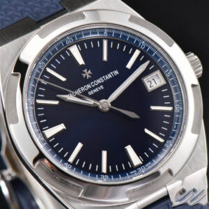 Overseas 4500V 41mm ZF Blue Dial Blue Rubber Strap A5100 - Image 2