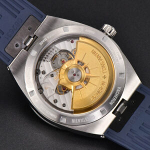 Overseas 4500V 41mm ZF Blue Dial Blue Rubber Strap A5100 - Image 12